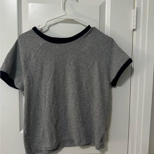 Levi's Gray/Navy Accent Tee